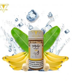 Yogi Delights Banana Ice 100ml – Chuối Lạnh – Tinh Dầu Vape Mỹ – Mới