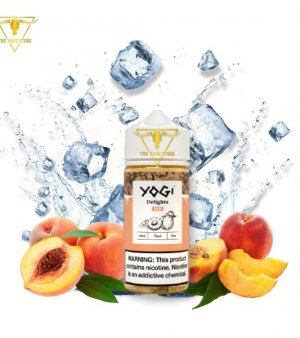 Yogi Delights Peach Ice 100ml – Đào Lạnh – Tinh Dầu Vape Mỹ – Mới