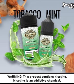 San Cristobil Tobacco Caramel Mint 100ml – Xì Gà Bạc Hà 3MG
