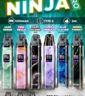 CHIÊM NGƯỠNG NINJA PRO POD KIT VỚI TONE GALAXY ĐẸP MẮT