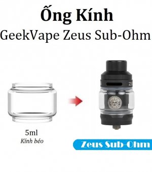 Kính Thay Thế Đầu Geekvape Zeus Subohm Tank