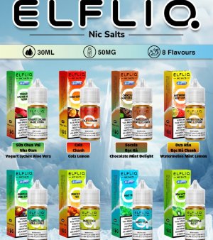 ELFBAR ELFLIQ Salt Nic 30ml Tinh Dầu Vape Chính Hãng