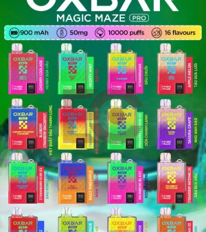 Pod 1 lần Oxbar Magic Maze Pro 10000 Hơi