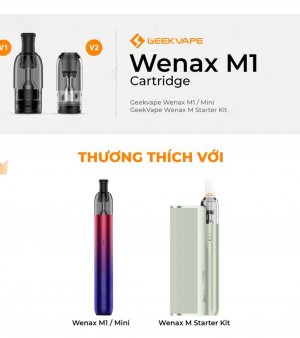 Đầu Pod Thay Thế Geekvape Wenax M1/Mini/M Starter Kit