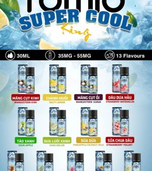 Romio Super Cool Saltnic 35-55MG - Tinh Dầu Vape Chính Hãng