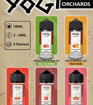 Freebase Yogi Orchards 100ml - Tinh Dầu Vape Mỹ Ni Thấp