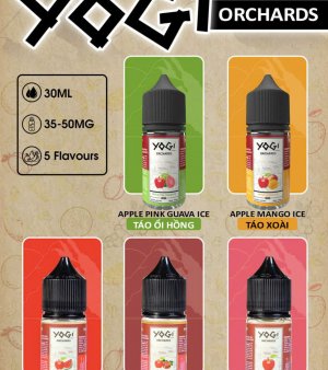 Saltnic Yogi Orchards 100ml - Tinh Dầu Vape Mỹ Ni Cao