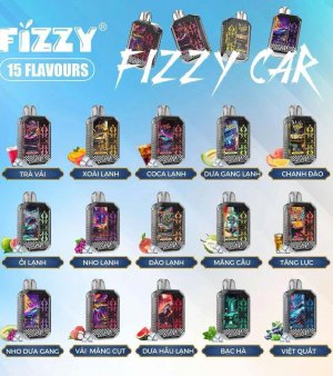 Fizzy Car 15k Hơi Pod 1 Lần