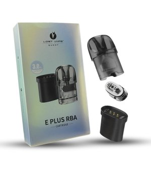 Đầu Pod E Plus RBA Thay Thế Lost Vape Theleme Elite 40W 3ml Chính Hãng