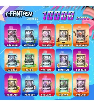 T Fantasy Pod 10000 Hơi – Pod Dùng 1 Lần