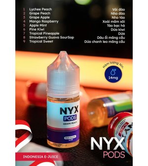 JVS NYX Friendly Tinh Dầu 14MG 