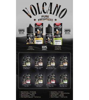 Tinh Dầu Volcano Premium Juice SaltNic 30ml 38/58MG