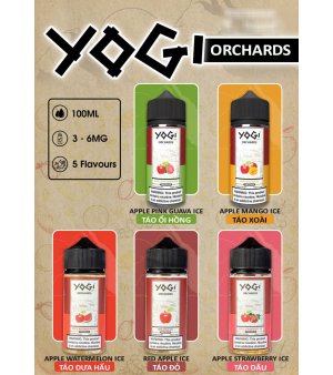 Freebase Yogi Orchards 100ml - Tinh Dầu Vape Mỹ Ni Thấp