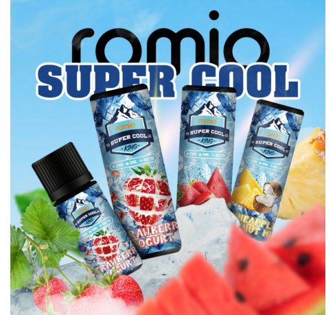 Romio Super Cool Saltnic 35-55MG - Tinh Dầu Vape Chính Hãng