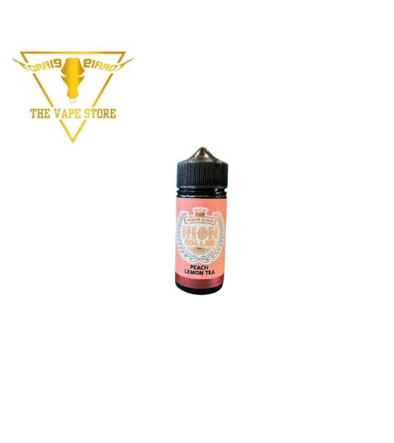 High Roller Peach Lemon Tea 100ml – Trà Chanh Đào The Mát