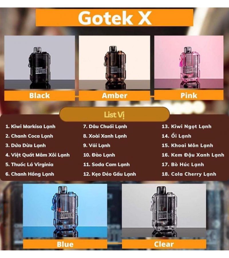 Gotek X ClosePod by Aspire