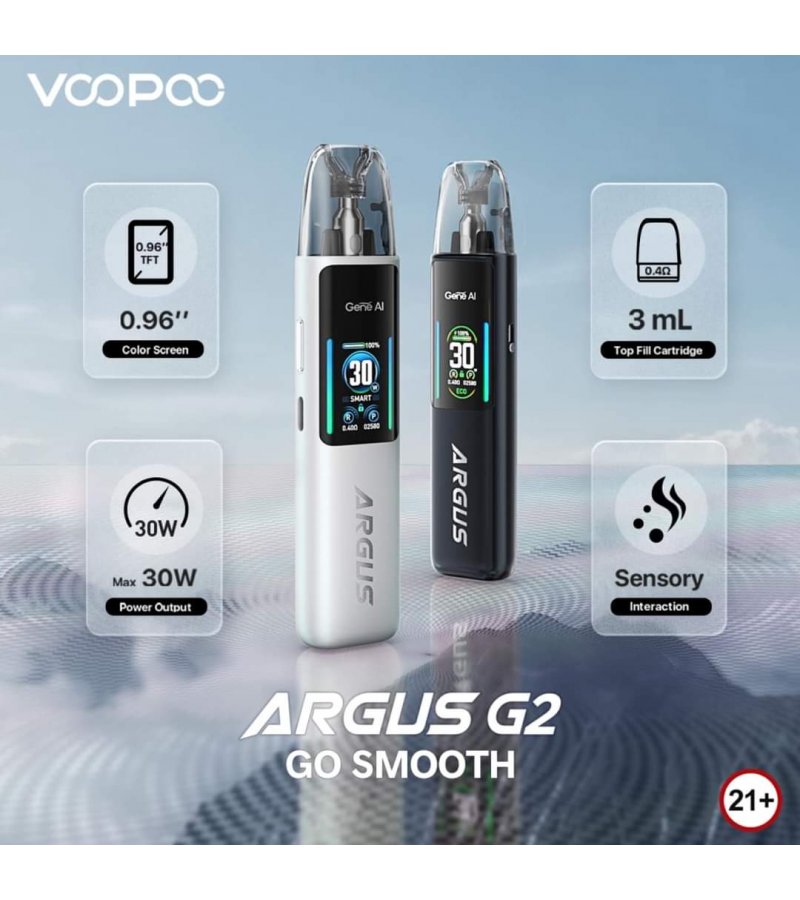 Argus G2 By Voopoo 30W Pod Kit - Torai9 Vape Store