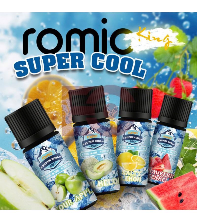 Romio Super Cool Saltnic 35-55MG - Tinh Dầu Vape Chính Hãng