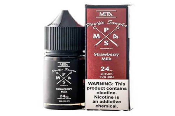 Pacific Sangha Sữa dâu tây ( Strawberry milk) - MET4 SALTS - 30ML