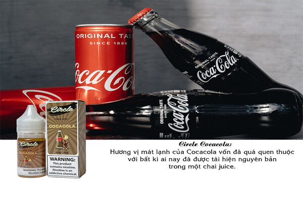 Đánh giá Saltnic Circle Coca Cola Nước Ngọt Coca Cola Đá Lạnh 50mg