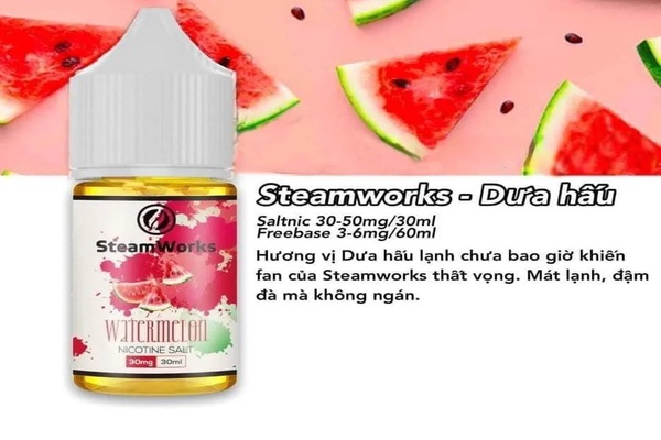 Steamworks 30ml Watermelon Ice