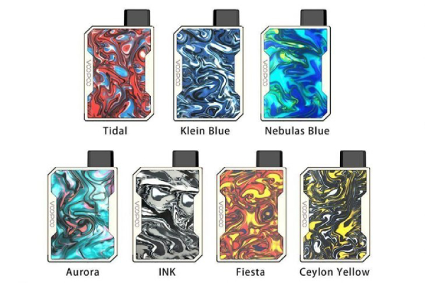 Bảng màu của Pod Drag Nano Kit