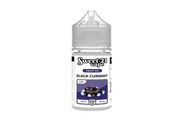 Blackcurrant Fruity ice Sweet 21 Vape 100ml.