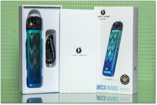 Bộ sản phẩm Lost Vape URSA Nano Pod 18W kit