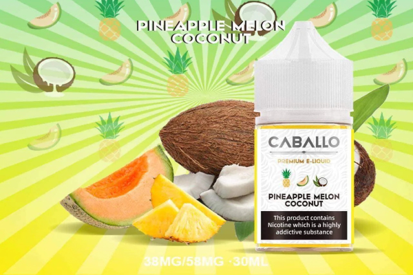 Caballo Juice vị Dứa Dưa Gang Dừa