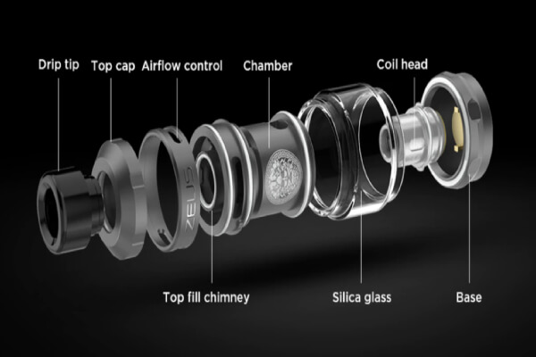 Cấu tạo của Zeus Tank Sub-ohm