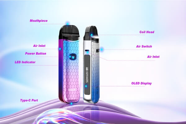 Đặc điểm của Smok Nord Kit 50W Pod System