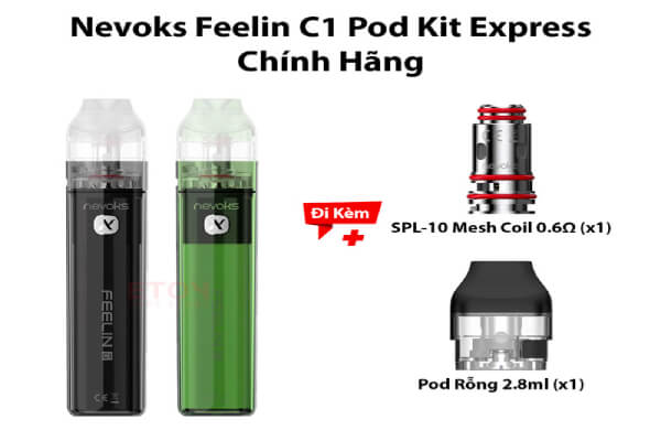 Đầu Pod mang lại trải nghiệm vaping mượt mà.