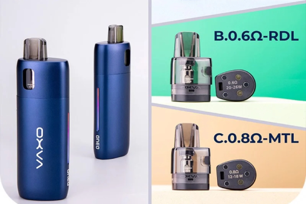 Đầu Pod thay thế Oxva Oneo mang đến trải nghiệm vaping đa dạng