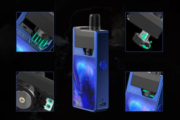 frenzy pod system mang đến trải nghiệm vaping khá tốt.