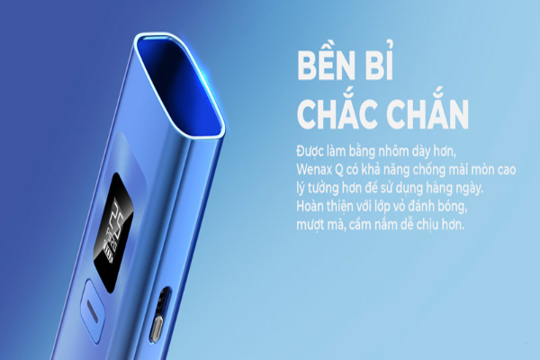 Geekvape Weanax Q có thiết kế nhỏ gọn