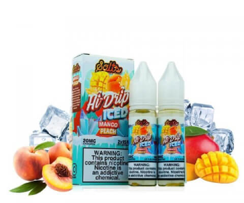 Hi drip salt nic mango peach ice xoài đào lạnh