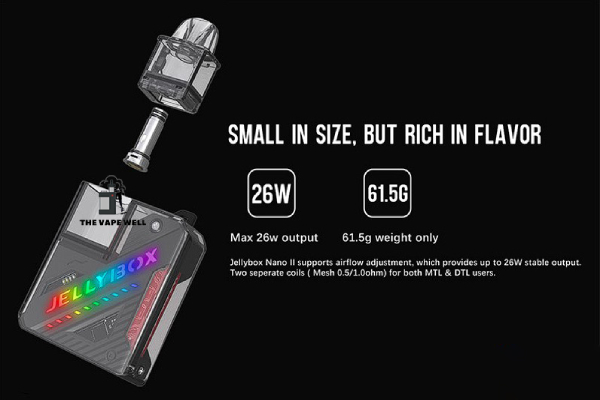 Jellybox nano 2 Pod Kit