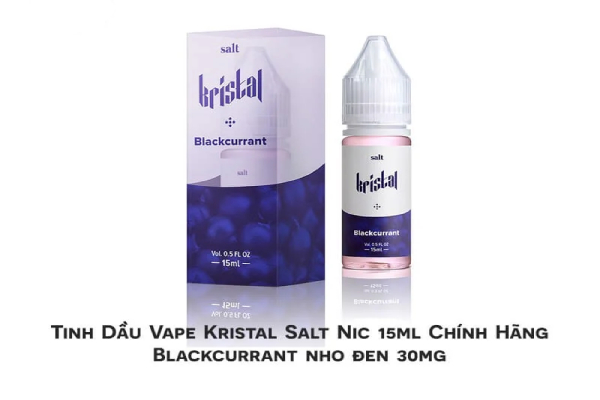 Kristal Salt 15ml – Black Currant.