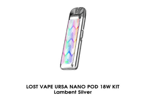  Lost Vape Ursa Nano Pod Kit 18W có dung lượng pin lớn.