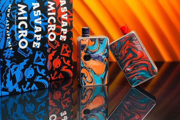 Micro Asvape Kit 30W có vẻ bề ngoài ấn tượng