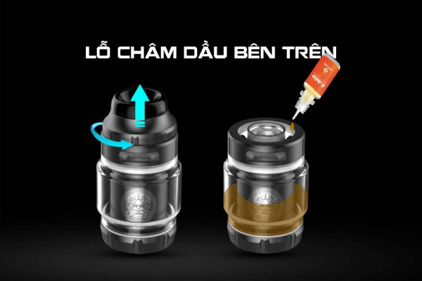 Nguyên lý hoạt động của RTA Vape