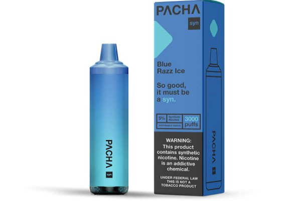 Pachamama SYN 3000 hơi Blue Razz Ice