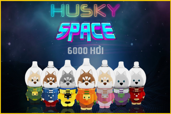 Pod Husky Space Marvel 6000 hơi.