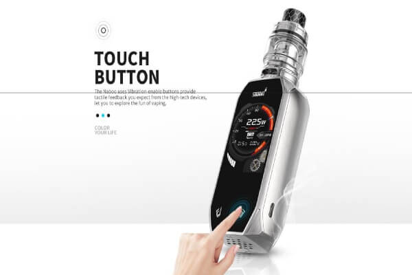 Smoant Naboo Kit 225W có nhiều tính năng ấn tượng