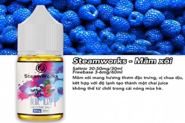 Steamworks blue razz