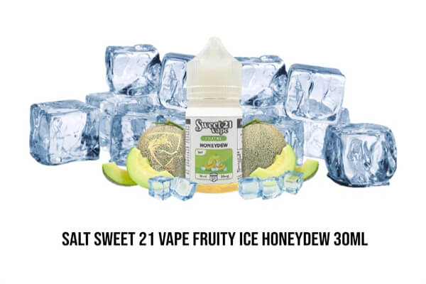 Sweet 21 Vape Fruity Ice Salt Honeydew 30ml.