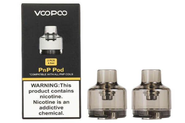 Thiết kế của Đầu pod rỗng Voopoo Pnp Tank