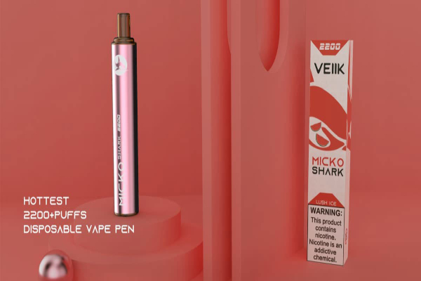 Thiết kế của Pod Veiik Shark 2200 hơi.