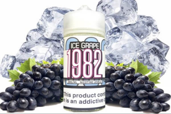 Tinh dầu 1982 Ice Grape Nho Lạnh Freebase