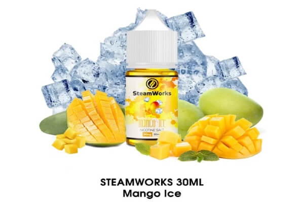 Tinh dầu 30ni SteamWorks Mango Ice